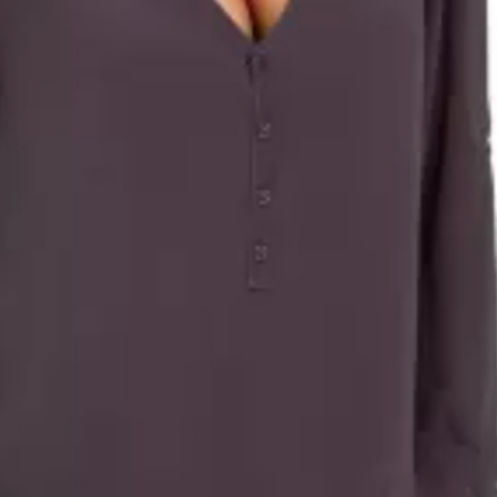 Grey Chic High-Low long-sleeved boho blouse - Picture 5 of 11